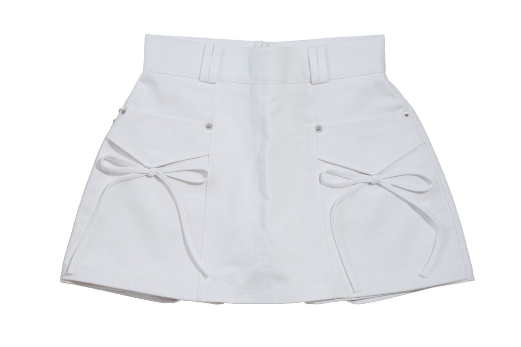 Denim Mini Skirt
