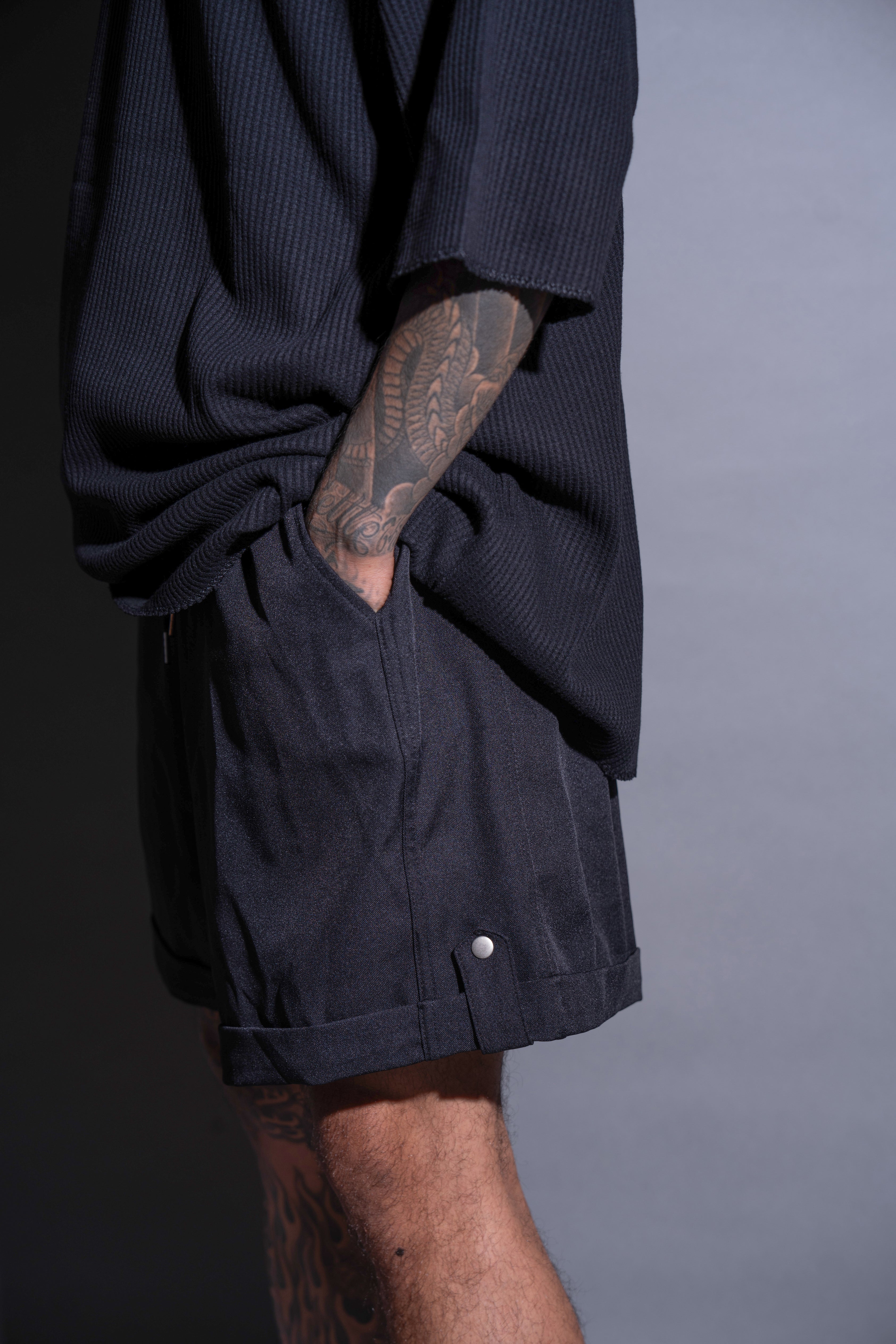 Slim Fit Flare Shorts